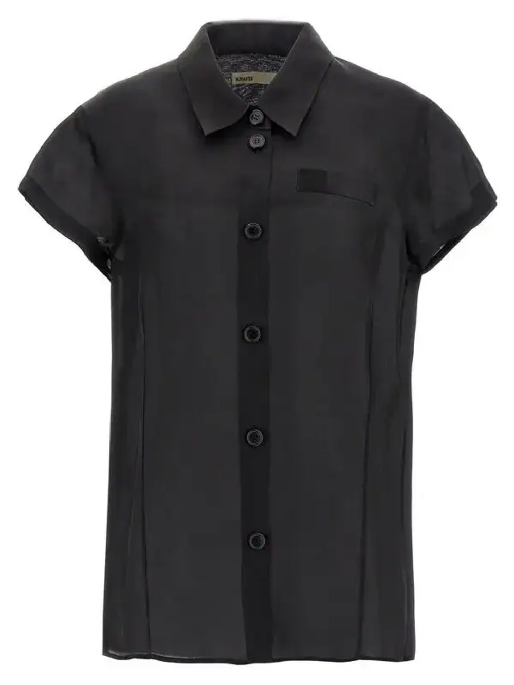 NEW Khaite Keefe Organza Button Up